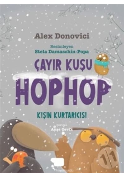 Çayır Kuşu Hophop Kışın Kurtarıcısı - Alex Donovici - Hayalkurdu Yayınları