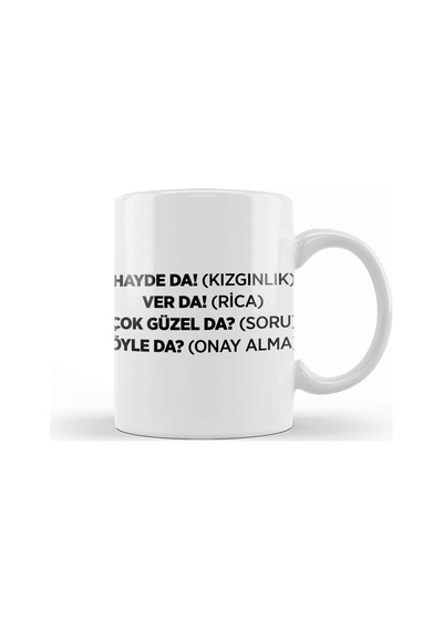 Karadeniz Sözleri Da Sadece Bir Bağlaç Kupa Bardak Porselen Karışık
