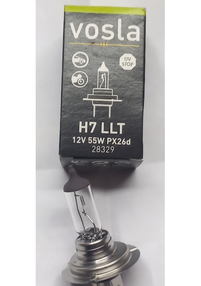 Vosla H7 12v 55w Halogen Far Ampülü Longlife Made In Germany Uzun Ömürlü