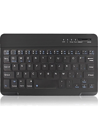 Bluetooth Wireless Q Klavye Tüm Telefon Tablet Apple Uyumlu MacBook Pc Için