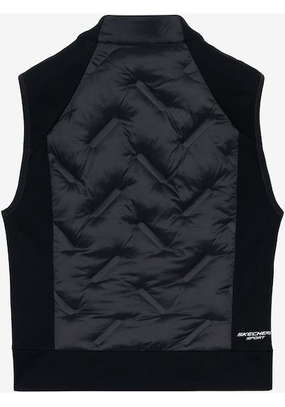 Skechers Outerwear W Padded Lightweight Vest Kadın Siyah Yelek S241153-001