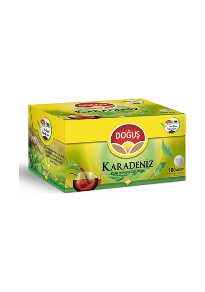 Doğuş Karadeniz Demlik Poşet Çay 100'lü 320 G - 6 Adet Tarı