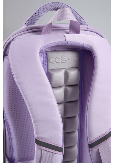 Ççs Kids Premium Okul Çanta Seti 3'lü İlkokul Ortaokul Sırt Çantası Termal Beslenme Çantası Kalemlik Mor 51983
