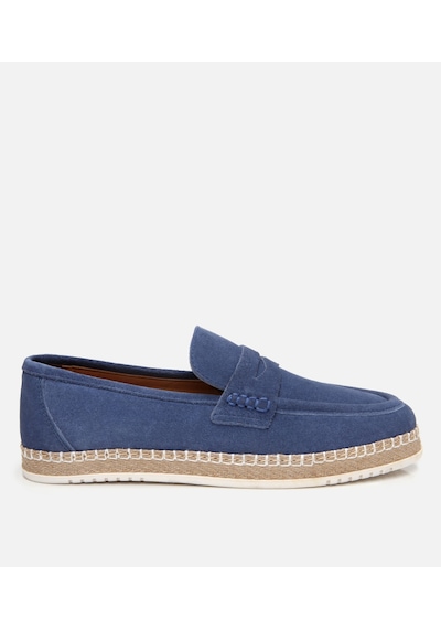 Hotiç Erkek Süet Deri Mavi Espadril 02ayh303360a620 Mavi