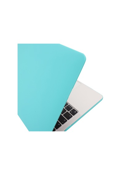 Macbook Air Kılıf M1 Çip Mat Flu A1932 A2179 A2337 2018-2020 Modeli İle Uyumlu Bebe Mavisi
