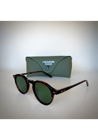 Hemme Paris He9007 C4 Unisex Güneş Gözlüğü Kahverengi - Leopar