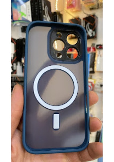 Apple iPhone Uyumlu  16 Pro Kamera Korumalı Mat Magsafe Wireless Şarj Destekli Renkli 45684