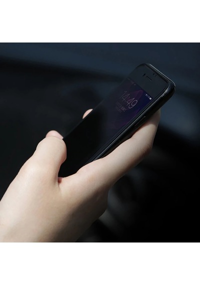Apple, Uyumlu iPhone Se3-se2 Apple, Uyumlu iPhone 8-7 3d Full Privacy Gizlilik Kırılmaz Cam Ekran Koruyucu- 5775