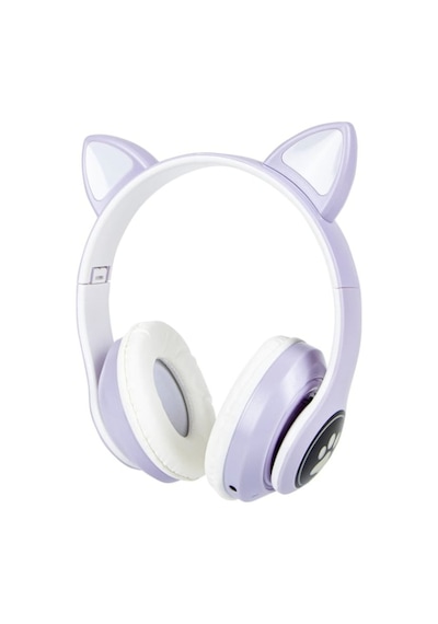 Kedi Figürlü Bluetooth Kulaklık Çok Renkli