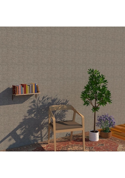 20x60 Cm Duvar Rafı - Ferforje Duvar Rafı, Duvara Monte Raf Meşe Meşe
