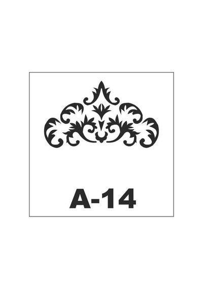 A-14 Artebella Stencil 20X20 CM