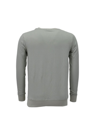 Erkek Spor Mevsimlik Sıfır Yaka Sweatshirt Bgl-st03933 Gri