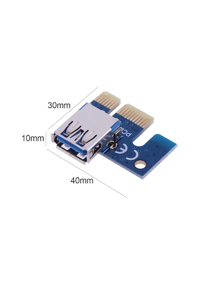Pcı E X1 Adaptörü Pcıe 1x - Usb 3.0 Adaptörü Pcı Express Yükseltici Madencilik