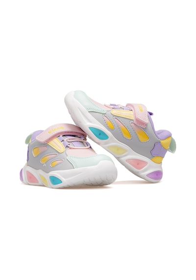 Vicco Lamb Kız Çocuk Işıklı Hafif Sneaker Spor Ayakkabı 25k 346.227 Pk Gümüş GÜMÜŞ