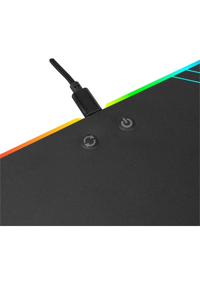 Rampage Aura Mp-13 360X260X5Mm Rgb Gaming Mousepad