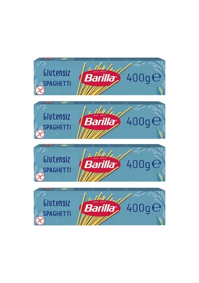 Barilla Glutensiz Spagetti Makarna 400 Gr X 4 Adet