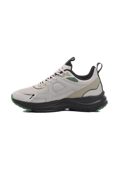 Humtto Pierre Cardin Pci-11065 Kalın Taban Hafif Kadın Spor Ayakkab Gri