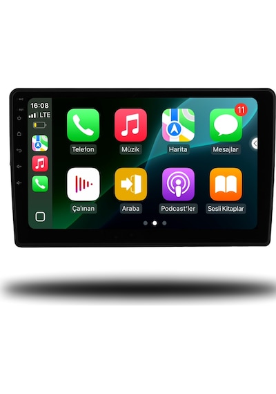 Carplayer Toyota Auris 2007-2012 Uyumlu Android Multimedya 6gb Ram 64gb Hafıza
