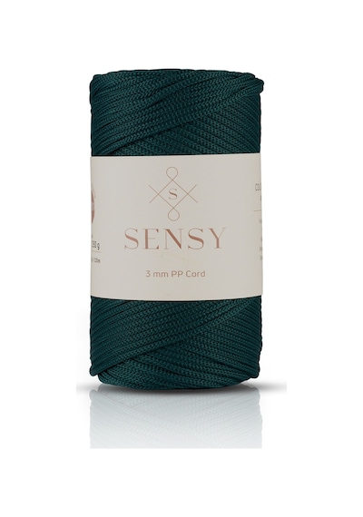 3 Mm - 250 Gr Polyester Makrome Ipi Yeşil 120 M Polyester Makrome Ip Supla Ip Ve Çanta Ipliği
