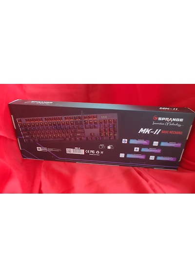 Concord Sprange MK-11 Blue Switch Kablolu Rgb Mekanik Oyuncu Klavyesi