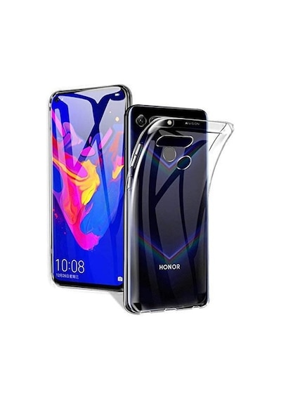 Kvy Huawei Honor 20 View Kamera Korumalı Süper Silikon Kılıf