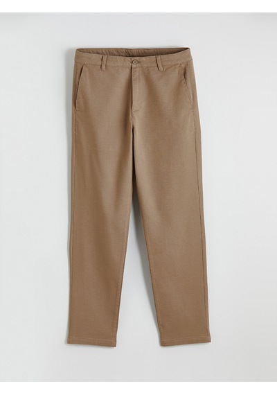 Lcw Vision Kahverengi Slim Fit Gabardin Erkek Pantolon