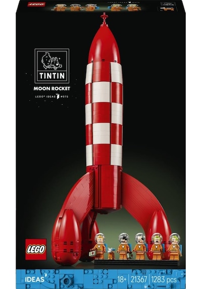 Lego 21367 Ideas Tintin Ay Roketi