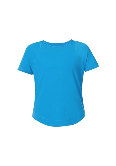Sweaty Betty Sweaty Betty Breathe Easy Kadın Mavi Tişört 5131 Mavi