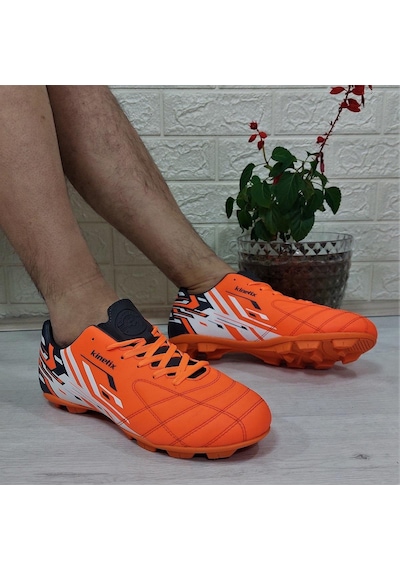 Kinetix Kamıkaze Ag Turuncu Krampon Çim Saha Futbol Ayakkabı 001