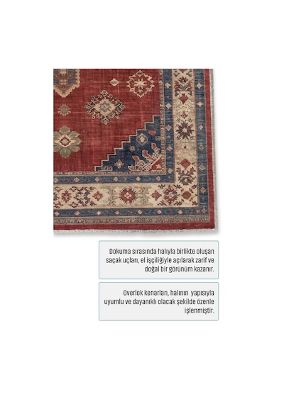 Dekoratif Halı Kaymaz Taban Leke Tutmaz Yıkanabilir Kilim Özel Ölçü Salon Halısı 3028