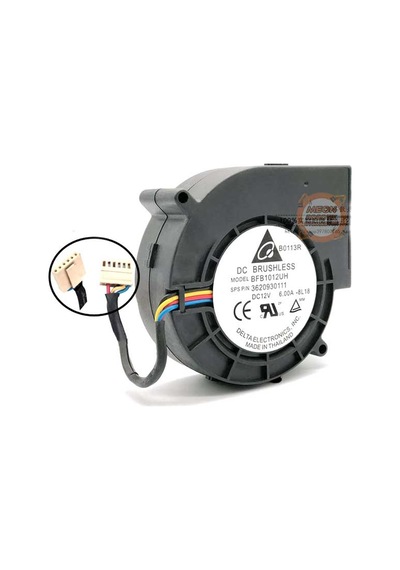 Delta Bfb1012uh 12v 6a Turbo Yüksek Hava Üfleyici Salyangoz Fan-s