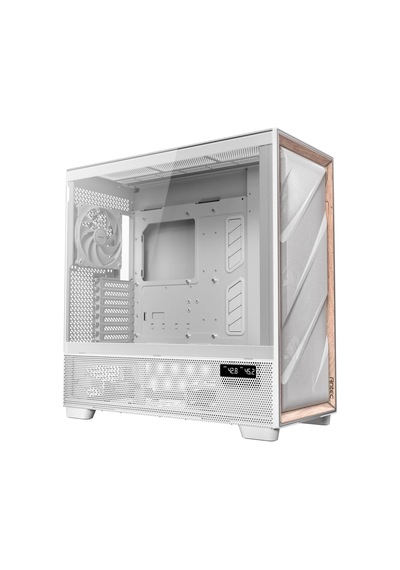 Antec Flux Pro 6x Pwm Fan Temperli Cam Usb Type-c Ahşap Detaylı Akak0ant0033