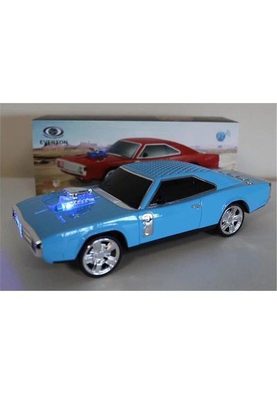 Everton Rt-1959 Mavi Blue Arabalı Bluetooth Fm-usb-tf-aux Şarjlı Nostaljik Radyo Kdo