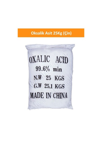 Oksalik Asit 25Kg Çin 334364022
