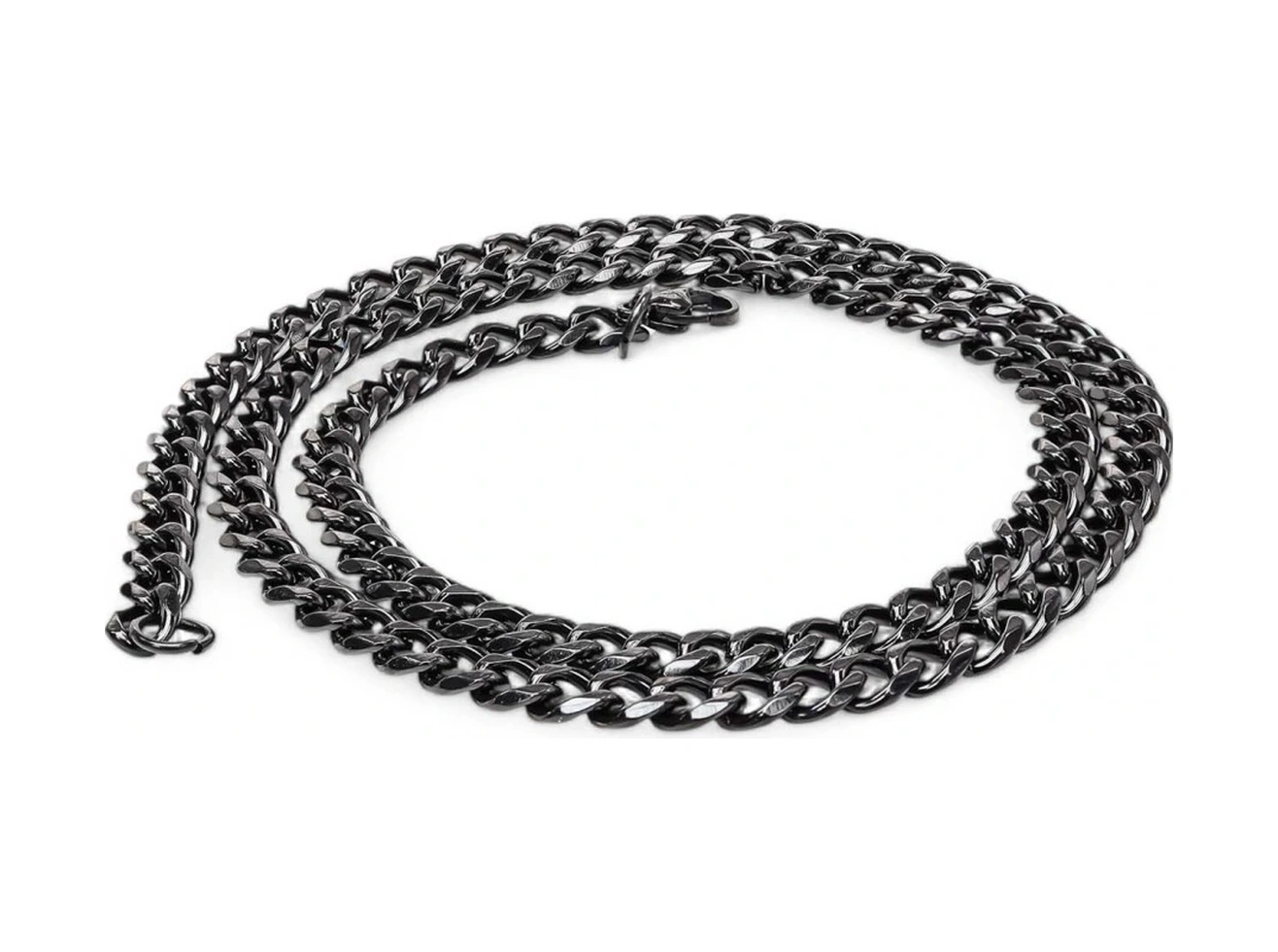 Moncuk Design Çelik Erkek Siyah Kolye 1.6mm 3351cek009 Siyah