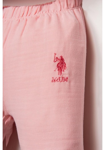 U.S. Polo Assn. U.s. Polo Assn Kız Bebek Takım Pudra-2293 Pudra