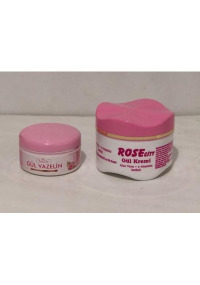 Rose City Gül Vazelin 75 ml Alana Rose City Aleo Veralı Gül Kremi 275 ml Hediye