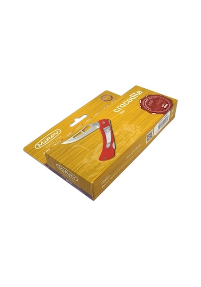 Mikov V1812899 Crocodile Knife Kırmızı Kamp Çakı 243-nh-1/b Clip/red Turuncu