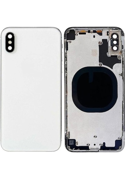 Apple Uyumlu iPhone Xs İle Boş Kasa Beyaz