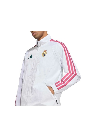 Adidas Erkek Ceket "real Madrid Home Anthem Jacket" Kv6723 Beyaz