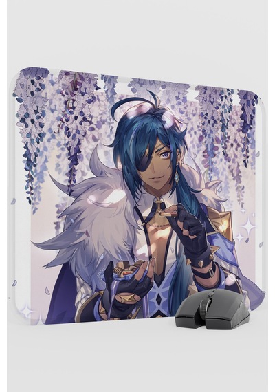 Kaeya Genshin Impact Anime Oyuncu V3 - 48x40 Xl Gaming Mouse Pad Fare Altlığı