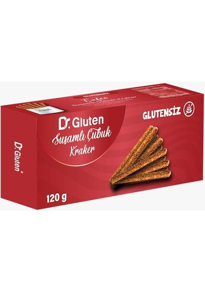 Dr. Gluten Glutensiz Susamlı Kraker 120 G