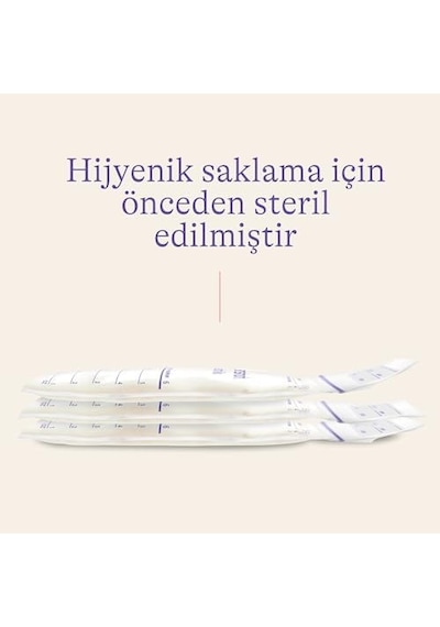 Anne Sütü Saklama Poşeti 25 Adet