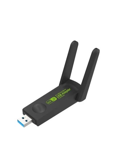 Lobo Sinyal Güçlendirici Kablosuz Usb Antenli Dongle 1300mbps Wifi Adaptörü Dual Band 2.4g/5ghz