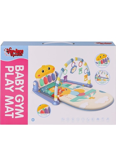 Bıb-698-93-94 Pianolu Ördek Bebek Oyun Halısı