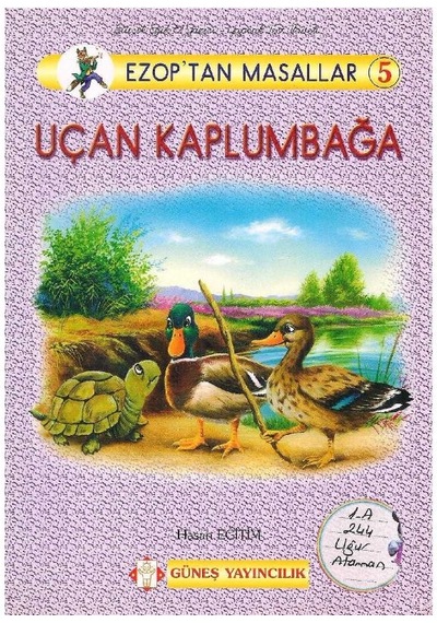 Ezop Masalları El Yazısı Uçan Kaplumbağa