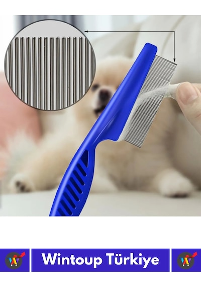 Özel Üretim Yüksek Kaliteli Hassas Koruma Petshop Kedi Köpek Evcil Hayvan 4'lü Bit Tarağı Seti