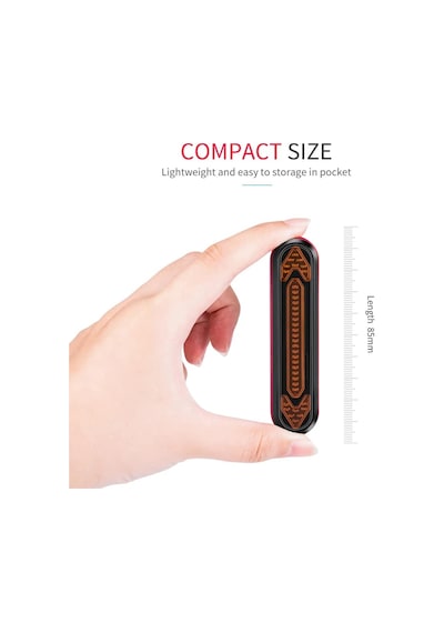 Usb Şarjlı Wireless Bisiklet Sinyal Stop Lambası Kırmızı