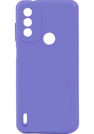 Tecno Spark 6 Go Kılıf Zore Biye Silikon Lila