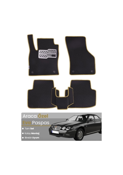 Rover 75 1999-2005 Uyumlu Eva Paspas Tam Set Oto Paspas,araca Özel,kolay Montaj 748